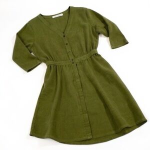 Soft Surroundings 100% cotton midi dress small